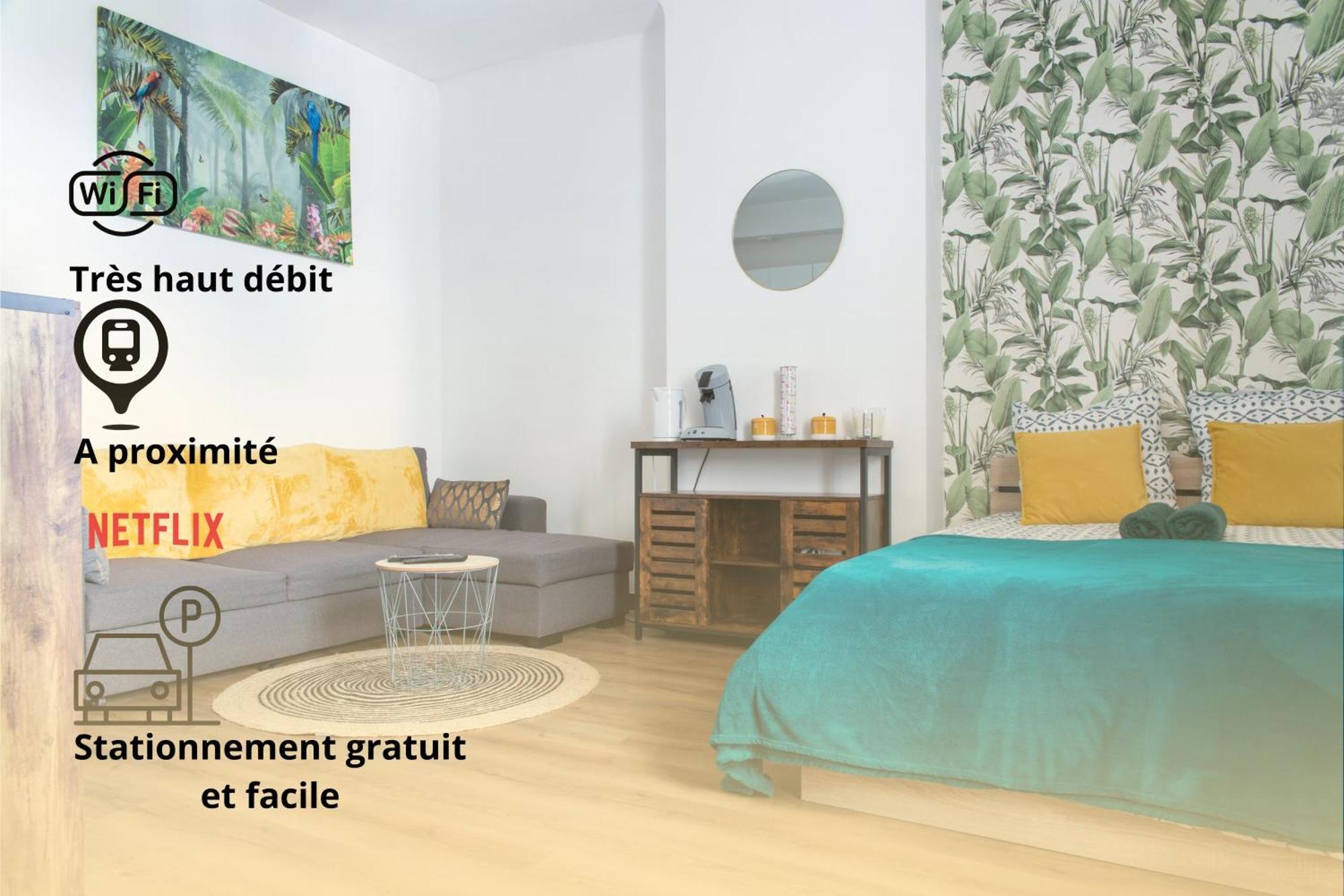 Studio Lorient Proche Centre Gare Wifi Netflix Εξωτερικό φωτογραφία